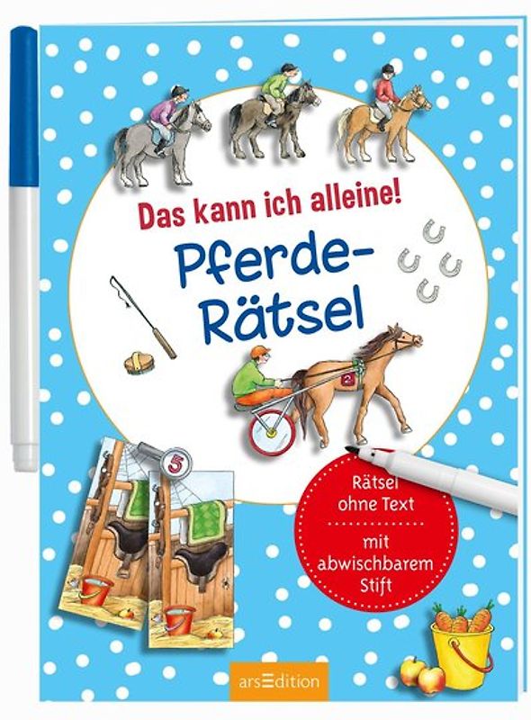 Das kann ich alleine! Pferde-Rätsel