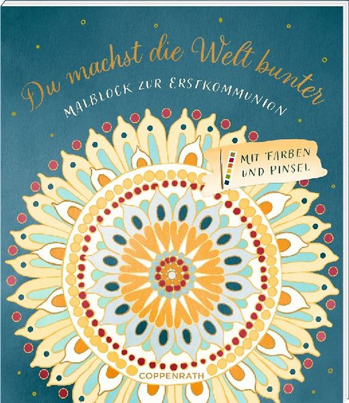 Malblock - Du machst die Welt bunter
