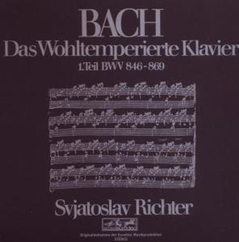 Richter,Svjatoslav - Das Wohltemperierte Klavier Vol.1 [2 CDs]
