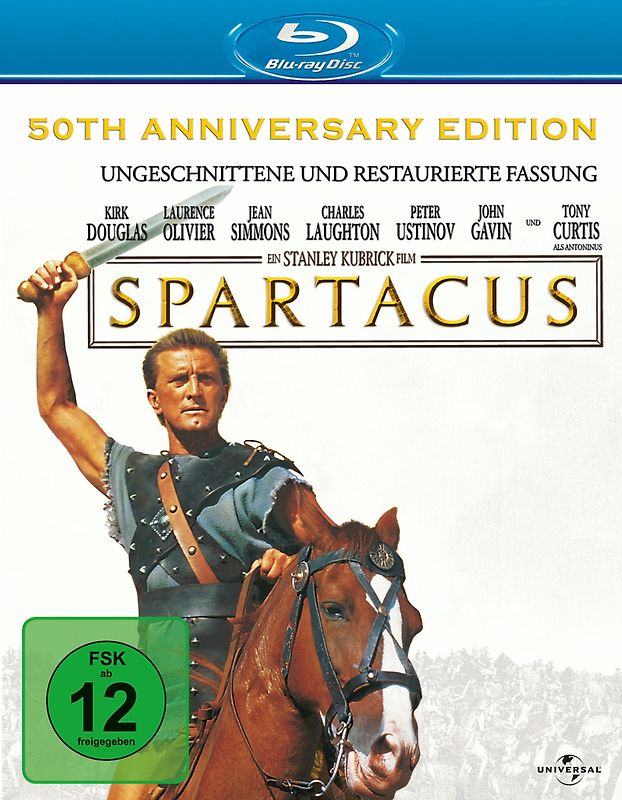 Spartacus - 50th Anniversary Blu-ray Disc