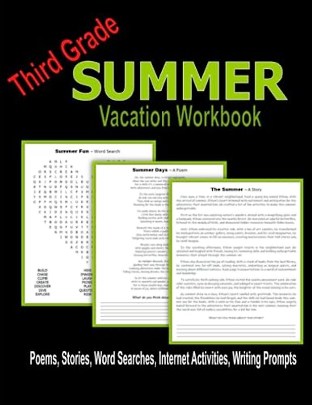 3rd Grade Summer Vacation Workbook