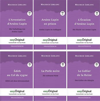 Arsène Lupin Kollektion (Bücher + Audio-Online) - Lesemethode von Ilya Frank