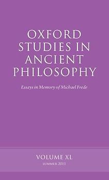 Oxford Studies in Ancient Philosophy