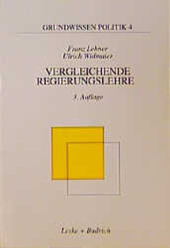 Vergleichende Regierungslehre