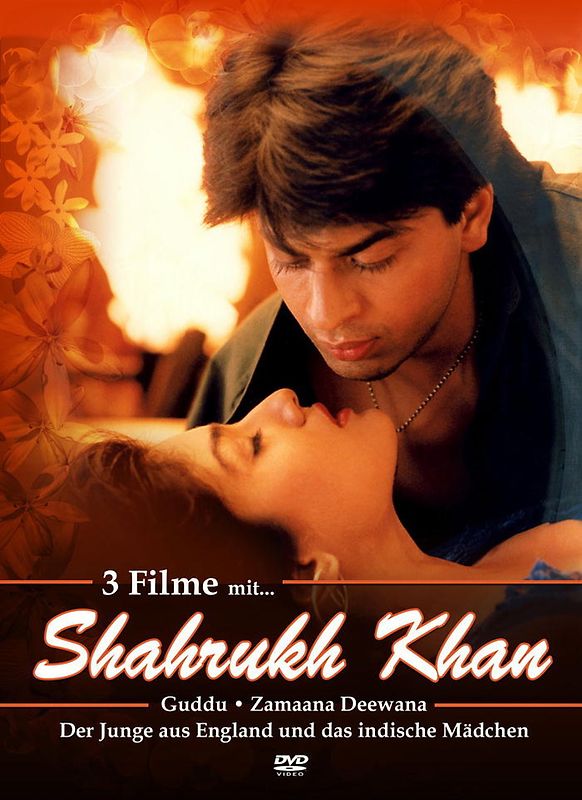Shahrukh Khan Box Nr. 2 (3 DVDs) (Guddu, Zamaana Deewana, Der Junge aus England und das indische Mädchen) DVD