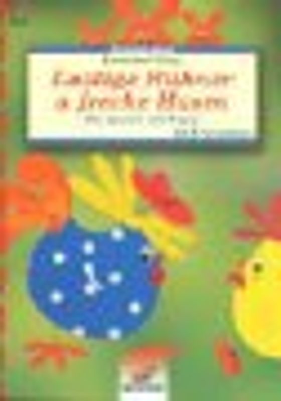 Lustige Hühner & freche Hasen. Wir basteln mit Papier. Mit 2 Vorlagebögen
