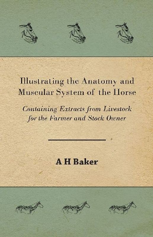 Illustrating the Anatomy and Muscular System of the Horse - Containing Extracts from Livestock for the Farmer and Stock Owner