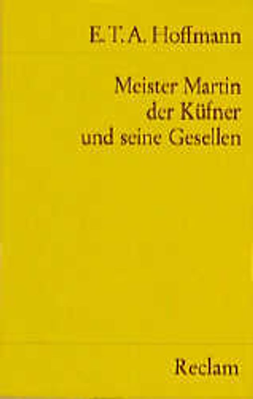 Meister Martin der Küfner