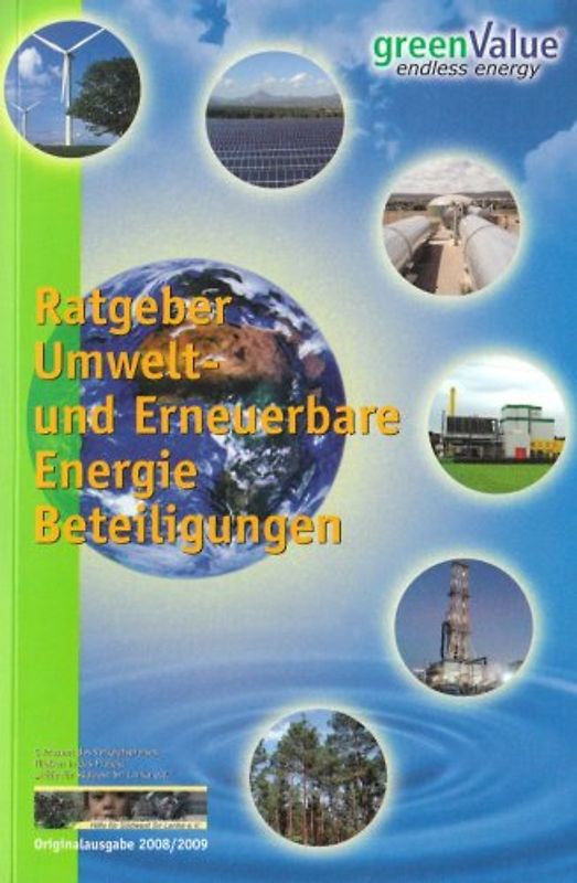 Ratgeber Umwelt- und Erneubare Energie Beteiligungen Ausgabe 2008/2009