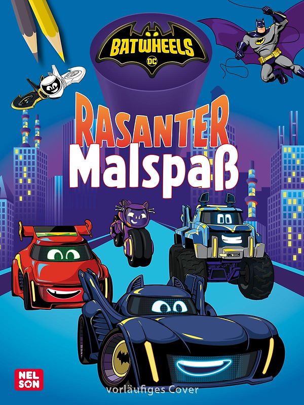 DC Batwheels: Rasanter Malspaß