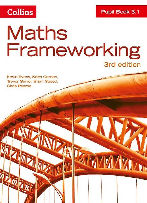 Maths Frameworking -- Pupil Book 3.1 [Third Edition] - Evans, Kevin