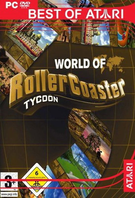 World of Rollercoaster Tycoon Best of Atari PC Spiele