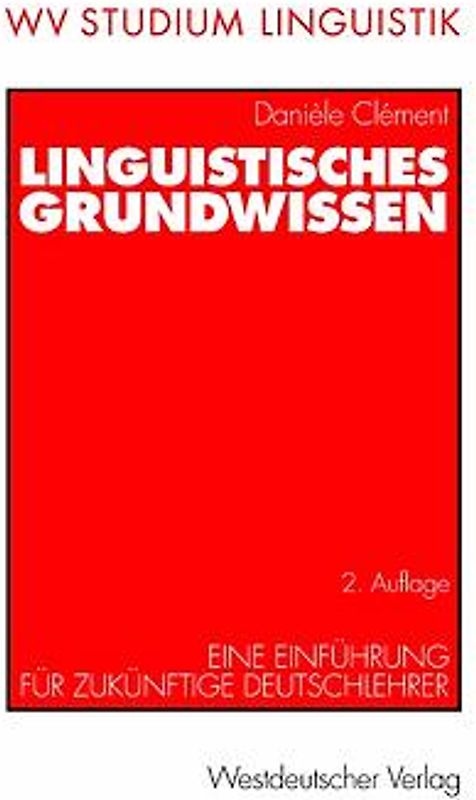 Linguistisches Grundwissen