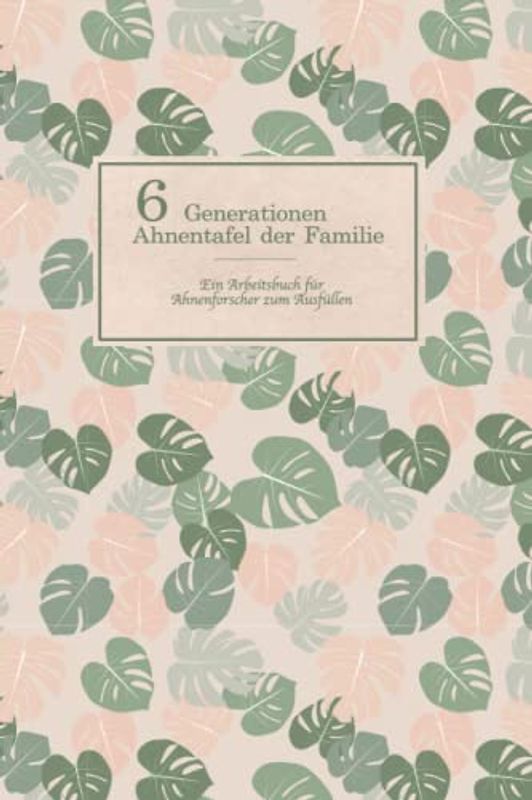 Stammbuch der Familie mit Ahnentafel: Familien-Stammbuch zum Ausfüllen. Erforsche die Vorfahren in deinem Stammbaum. Perfekt geeignet für ... Familienchronik - praktisch und einfach. Rot