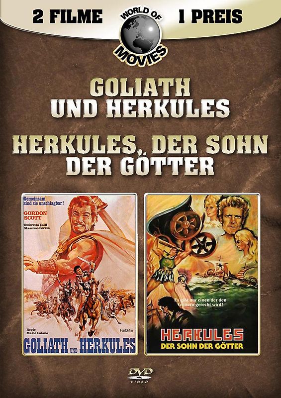 Goliath und Herkules / Herkules, der Sohn der Götter DVD
