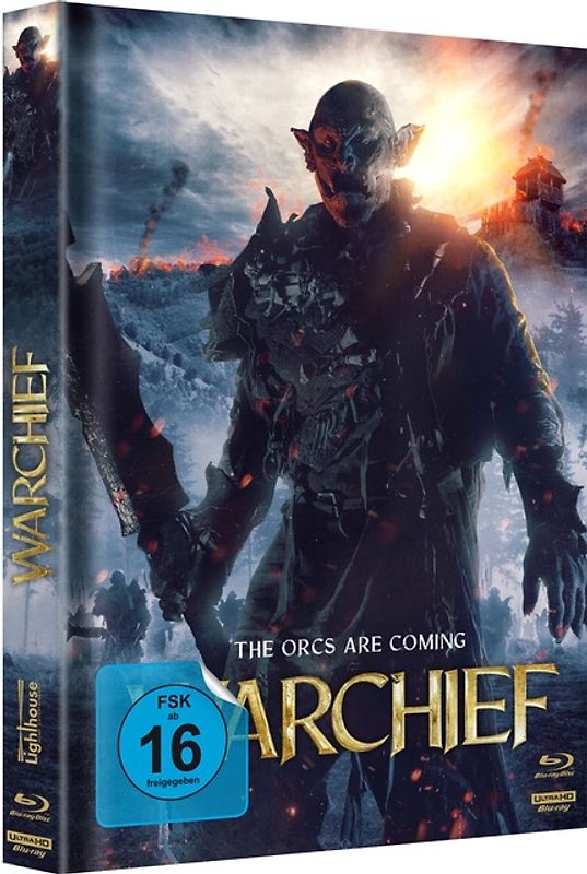 Warchief - Angriff der Orks - limitiertes Mediabook (4K UHD&BD) Blu-ray Disc