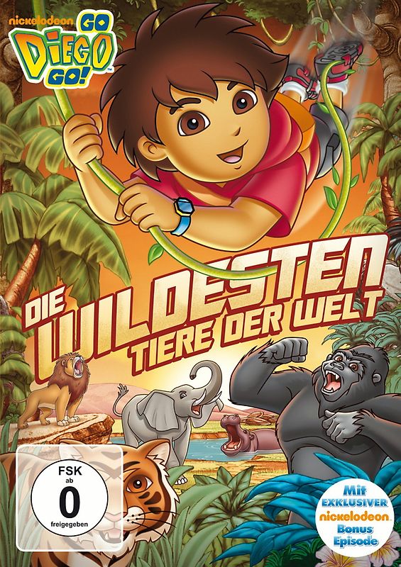 Go Diego Go: Die wildesten Tiere der Welt! DVD