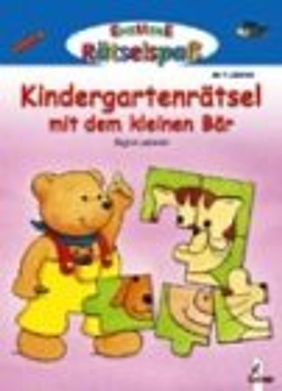 Kindergartenrätsel mit dem kleinen Bär