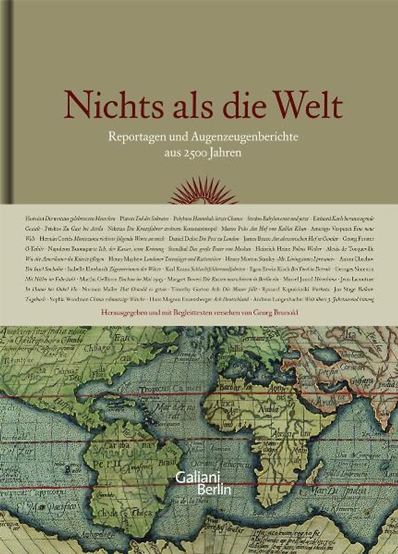 Nichts als die Welt