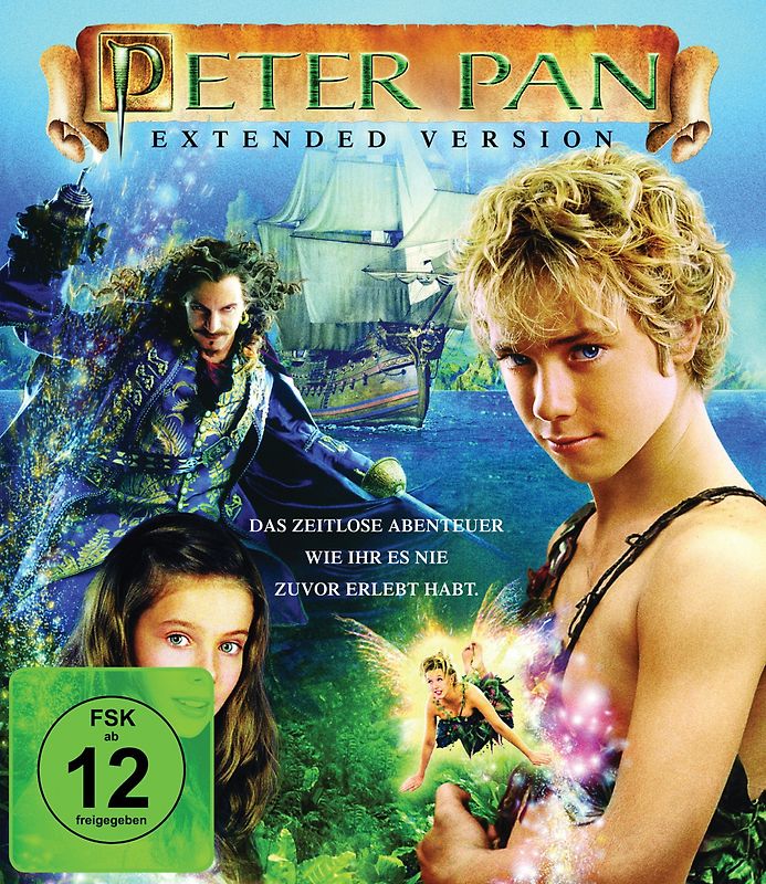 Peter Pan Extended Version Blu-ray Disc