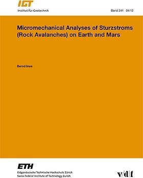 Micromechanical Analyses of Sturzstroms (Rock Avalanches) on Earth and Mars