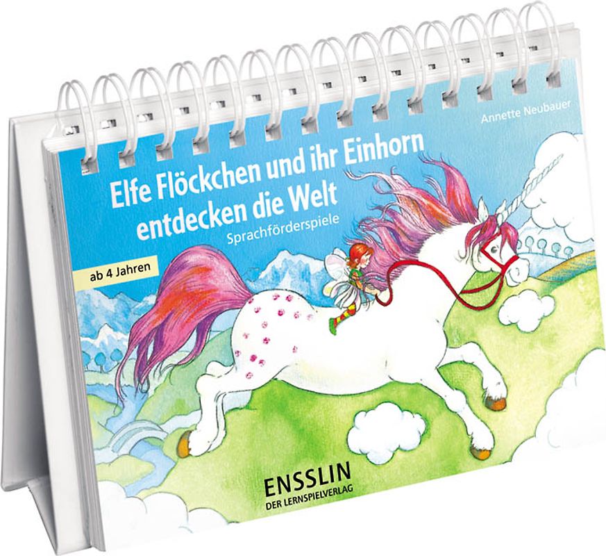 Elfe Flöckchen und ihr Einhorn entdecken die Welt