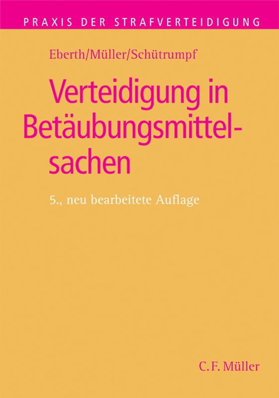 Verteidigung in Betäubungsmittelsachen