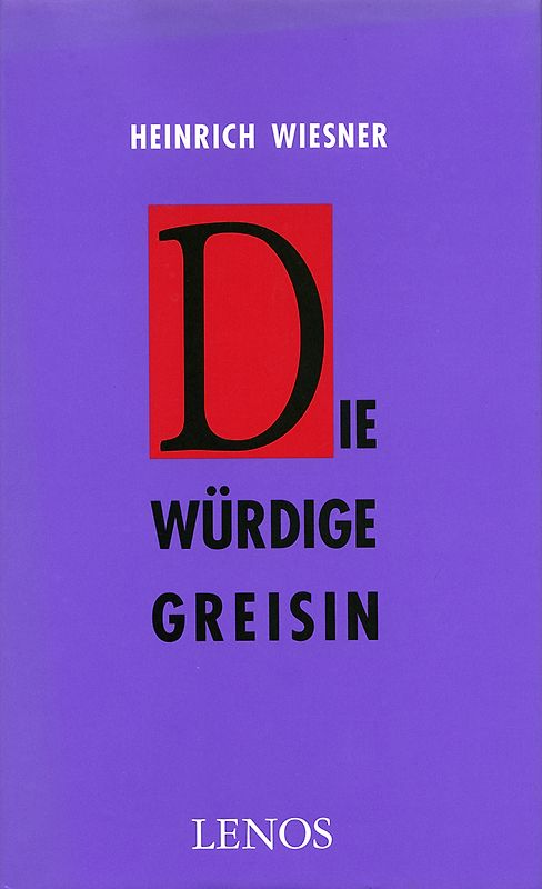Die würdige Greisin