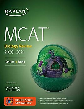 MCAT Biology Review 2020-2021: Online + Book (Kaplan Test Prep)