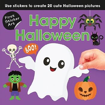 First Sticker Art: Happy Halloween