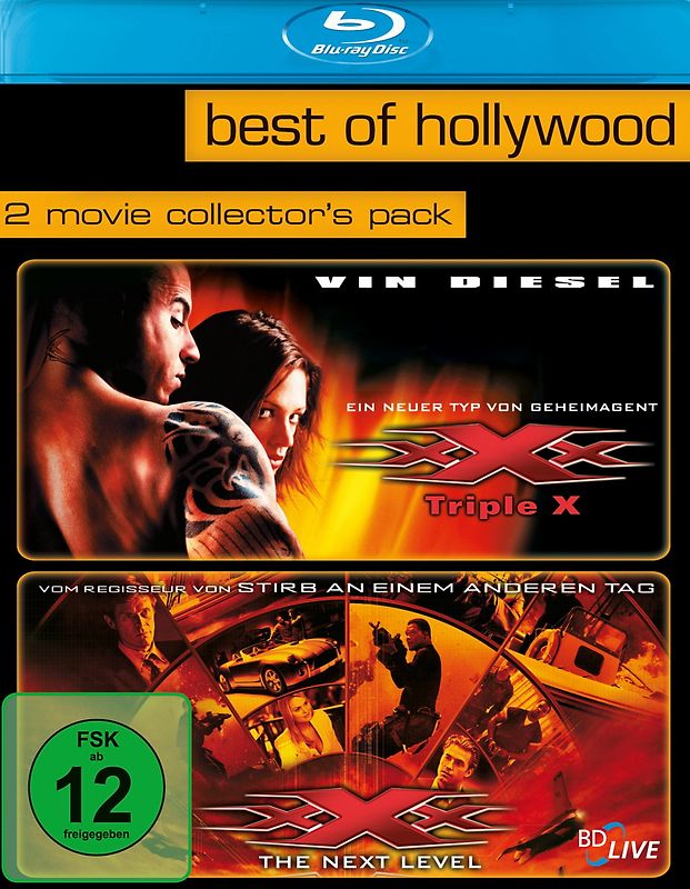 Best of Hollywood: 2 Movie Coll. 20 xXx-Triple X / xXx: The Next Level Blu-ray Disc
