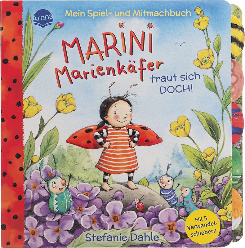 Mein Spiel- und Mitmachbuch. Marini Marienkäfer traut sich DOCH!