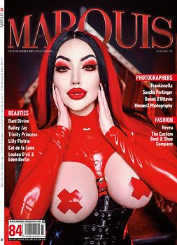 MARQUIS Magazine No. 84 - Fetish, Fashion, Latex & Lifestyle -- Deutsche Ausgabe