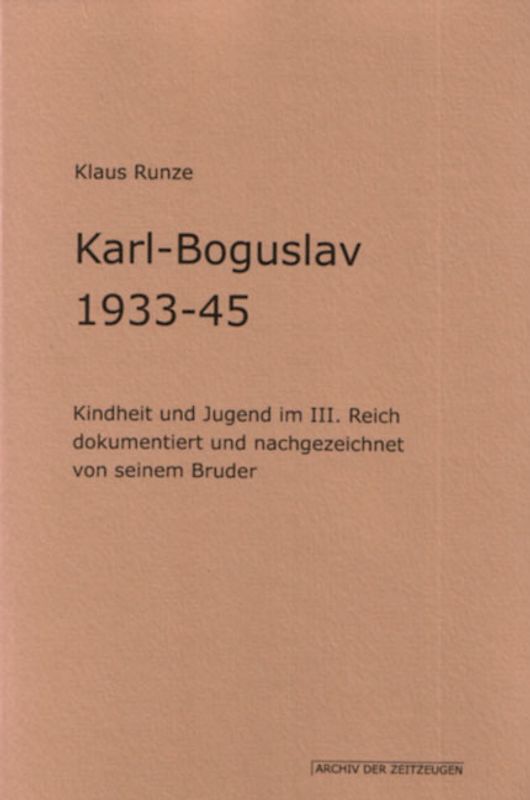 Karl-Boguslav  1933-45