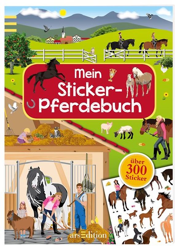 Mein Sticker-Pferdebuch