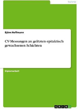 CV-Messungen an geätzten epitaktisch gewachsenen Schichten