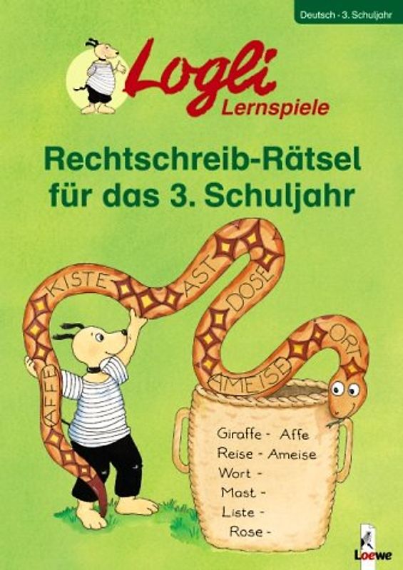 Rechtschreib-Rätsel für das 3. Schuljahr