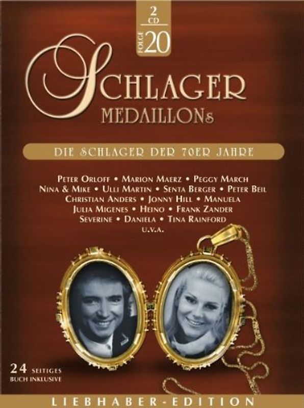 Various - Schlagermedaillons 20- Die Schlager de 70er Jahre