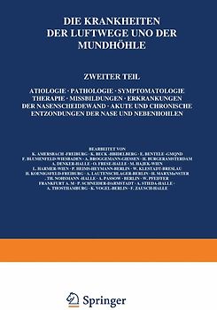 Die Krankheiten der Luftwege und der Mundhöhle