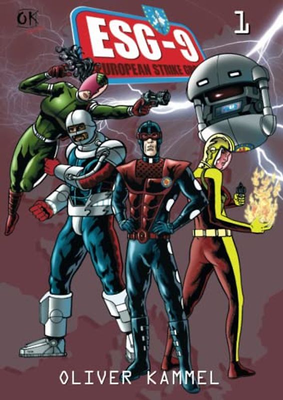 ESG-9 European Strike Group: Europe's superhero soldiers of the future, A4 Album format in full color