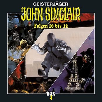 Sinclair, John - Box 4 Folge 10-12: Die Horror-Reiter / Kino des Schreckens / Der Hexer von Paris