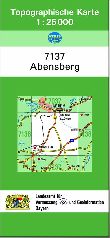 TK25 7137 Abensberg