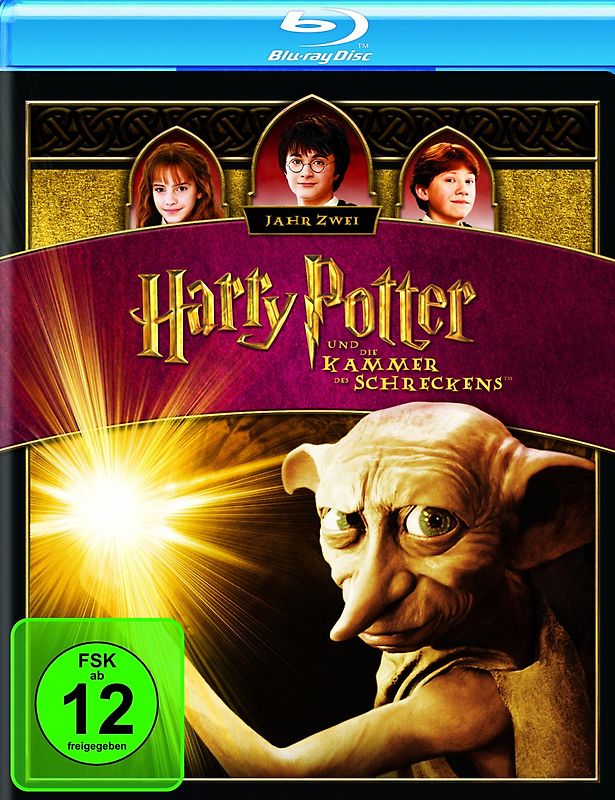 Harry Potter und die Kammer des Schreckens Blu-ray Disc