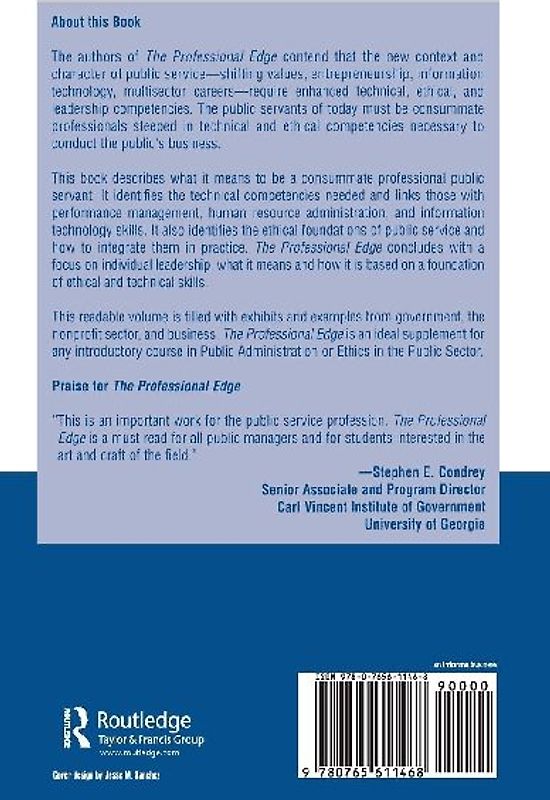 The Professional Edge