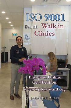 ISO 9001 for all Walk in Clinics