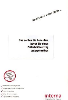 Das sollten Sie beachten, bevor Sie einen Zeitarbeitsvertrag unterschreiben