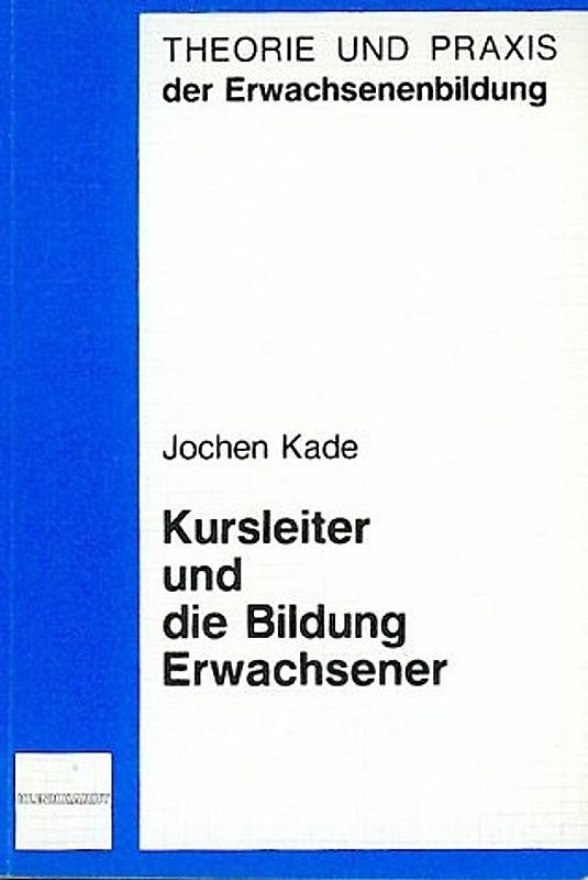 Kursleiter und die Bildung Erwachsener
