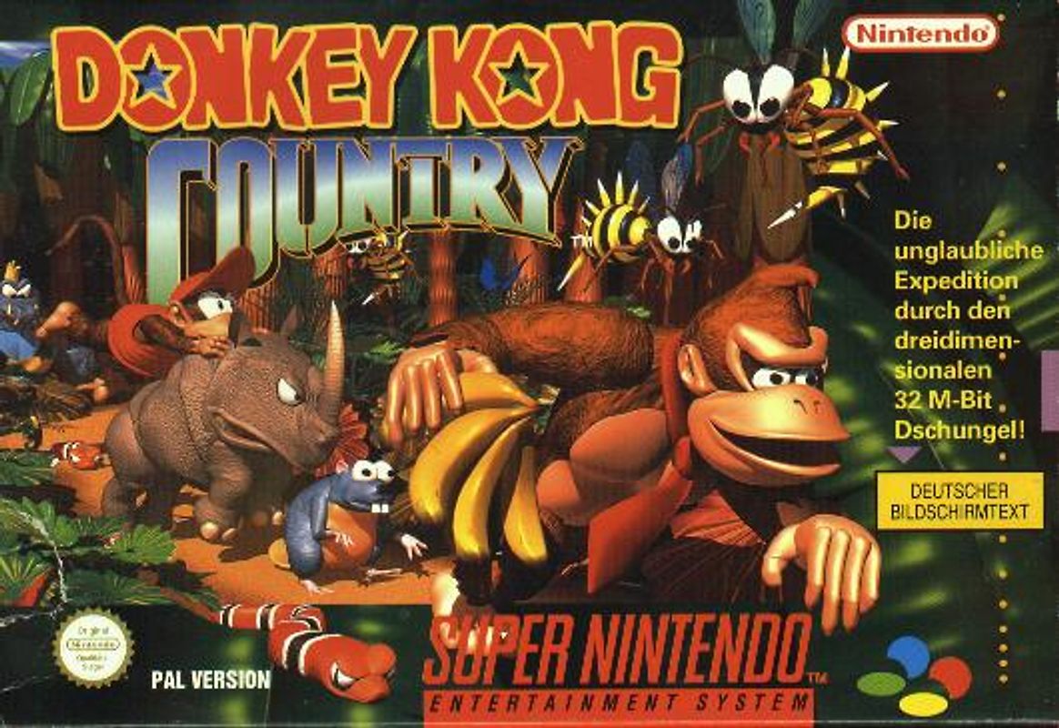 Donkey Kong Country Super Nintendo