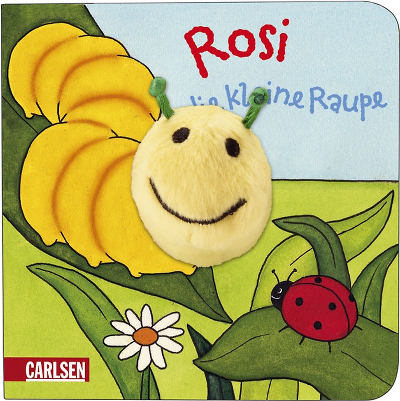 Fingerpuppen-Bücher: Rosi, die kleine Raupe