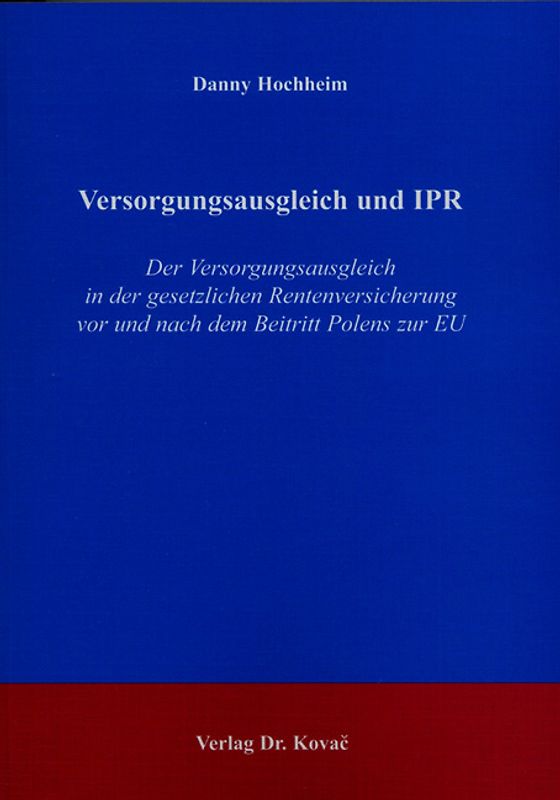 Versorgungsausgleich und IPR